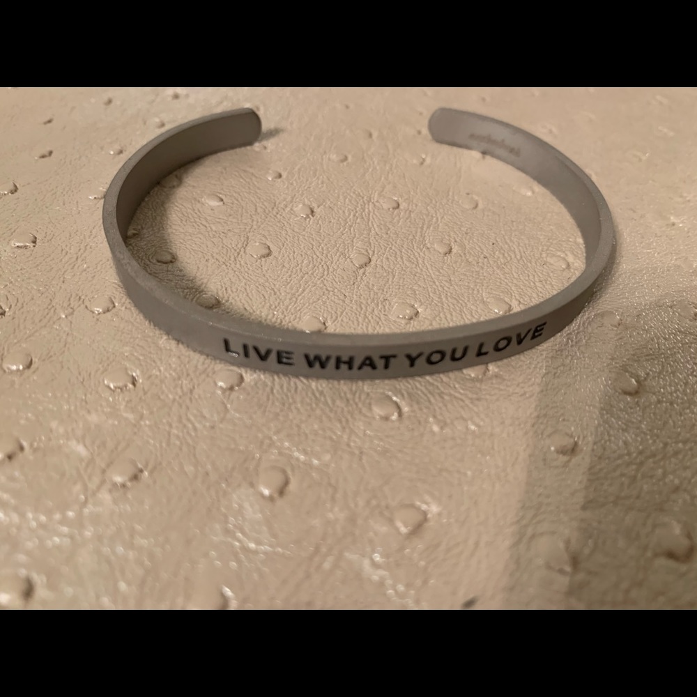 Quote bracelet